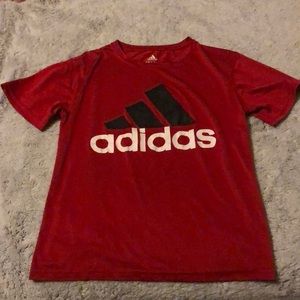Red adidas shirts active
